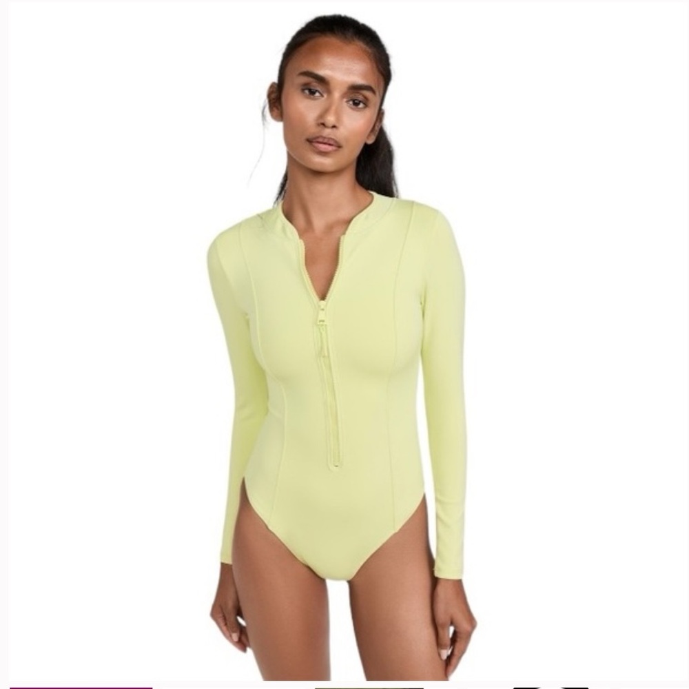Good American - Scuba Rash Guard Bathing Suit